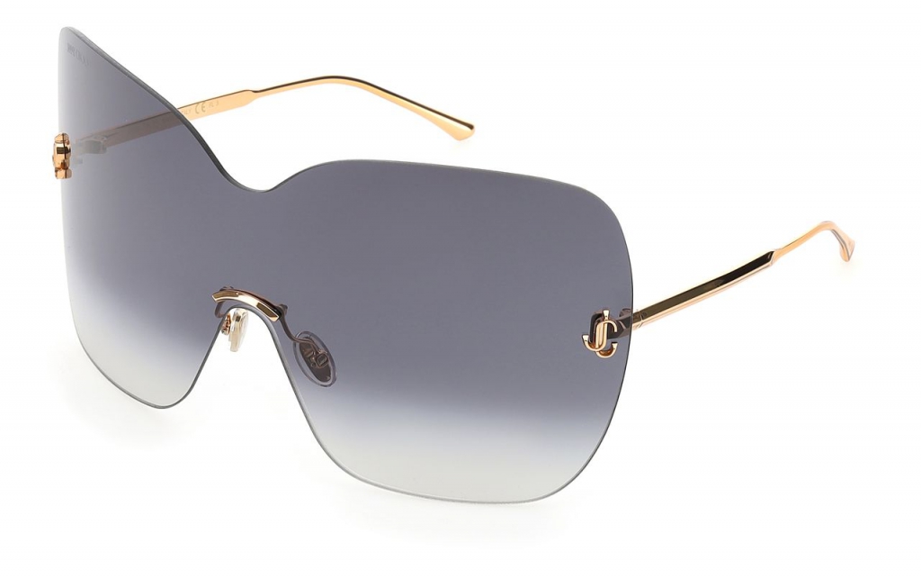 Солнцезащитные очки JIMMY CHOO ZELMA/S DDB, Цвет GOLD COPP, DARK GREY SF